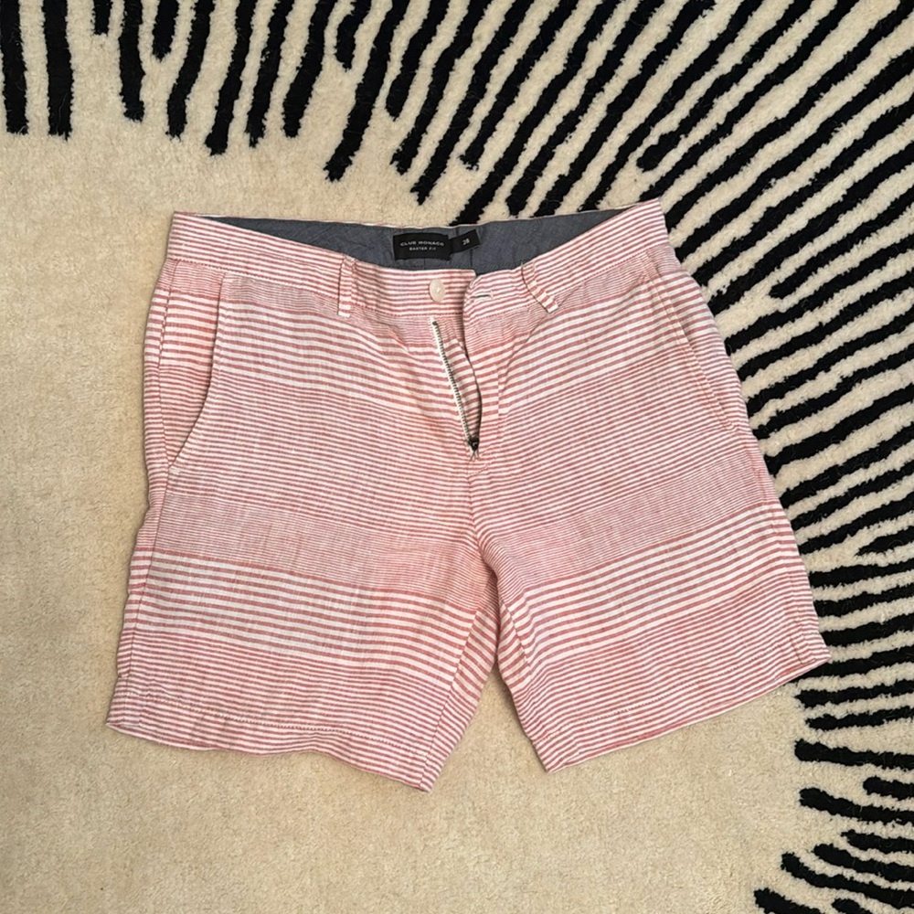 Men’s Baxter Fit Club Monaco Size 28 Shorts